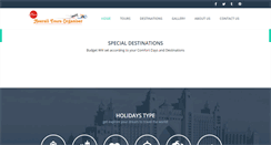 Desktop Screenshot of niralitours.com